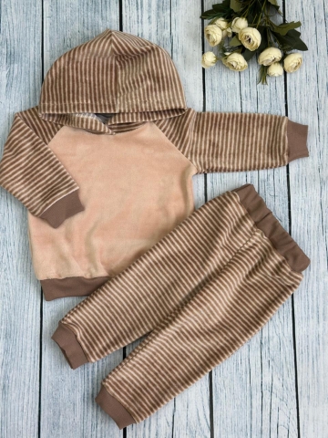 Купить оптом 117. Костюм ясельный, 80% хлопок, 20% ПЭ 80-86-92 в Хабаровске