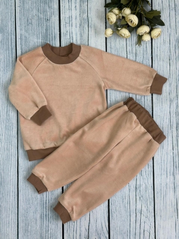 Купить оптом 343. Костюм ясельный, 80% хлопок, 20% ПЭ 80-86-92 в Хабаровске